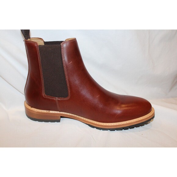 Nisolo Men\'s 13 Terrocata Brown Marco Everyday Chelsea Leather Boots $268 NIB main image 4